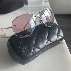 CHANEL AVIATOR SUNGLASSES